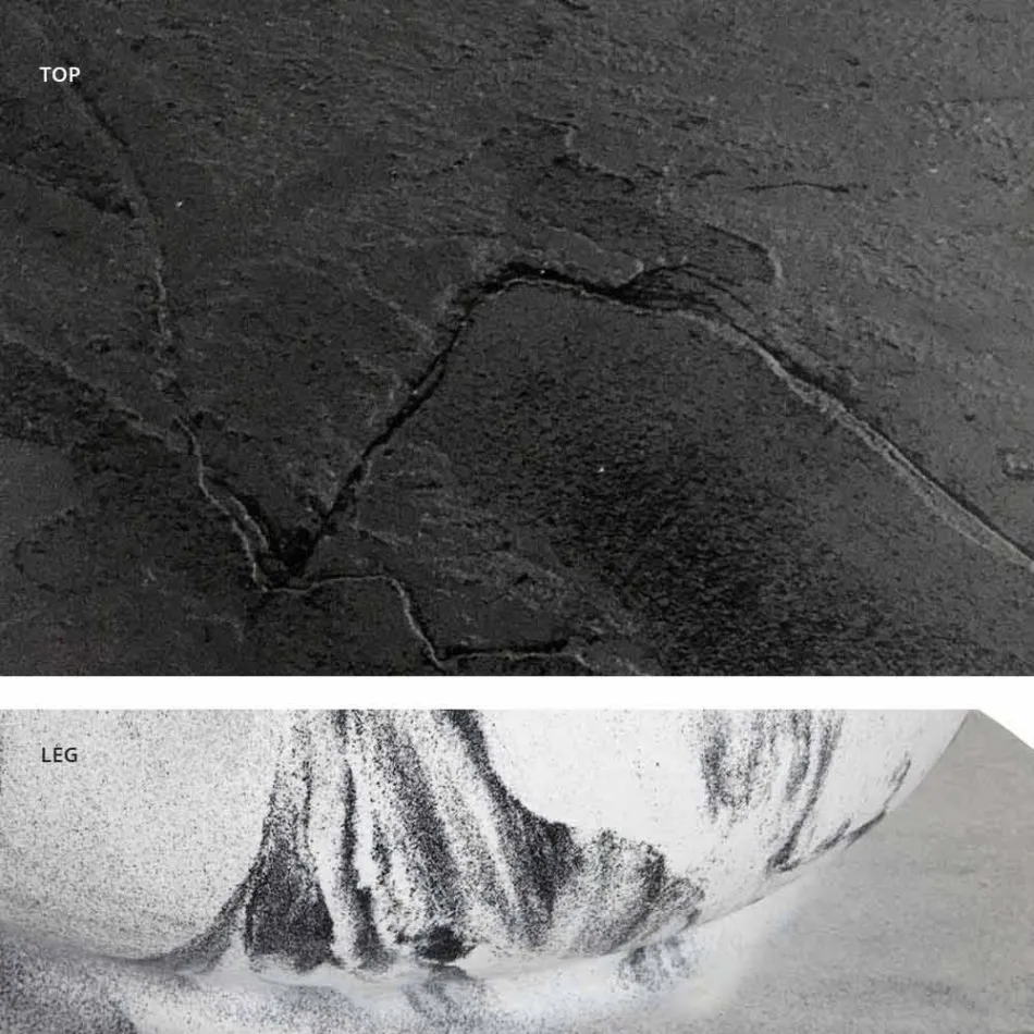 Tavolo Quadrato da Sala da Pranzo, Piano in HPL - Ottocento by Slide Viadurini