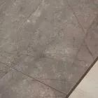 Tavolo Rettangolare Allungabile a 240 o 280 cm in HPL e Metallo - Presente Viadurini