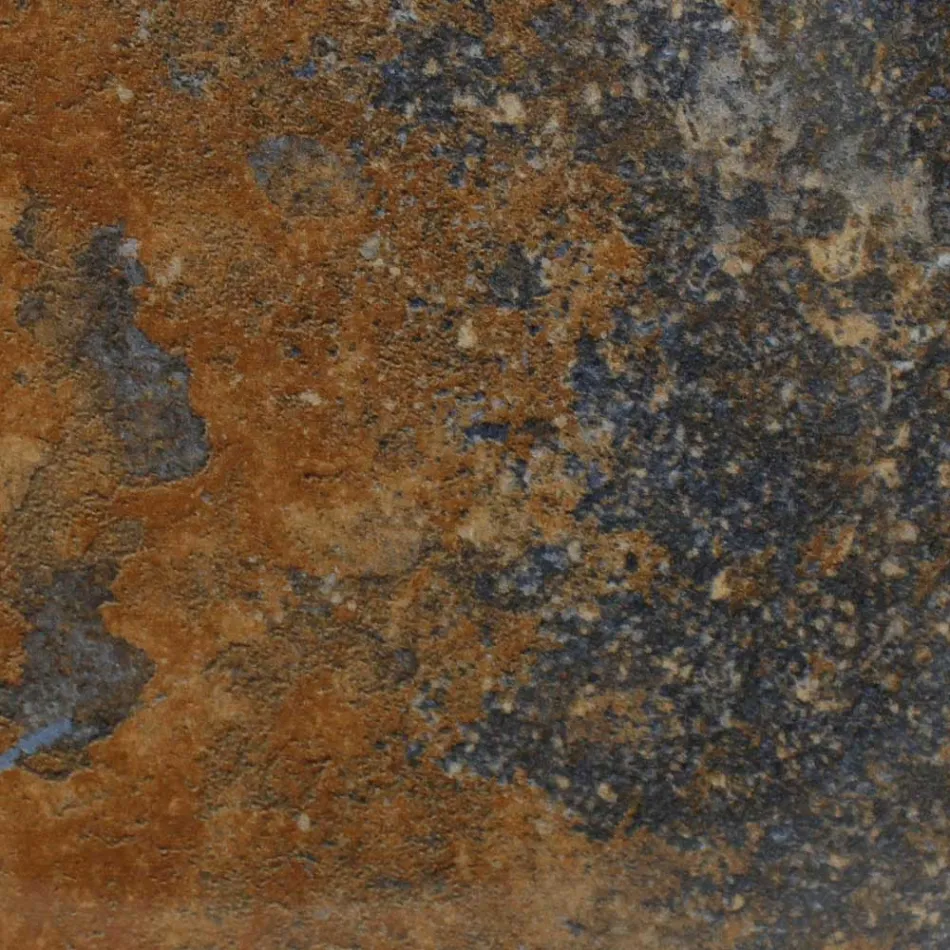 Tavolo Rotondo da Esterno in Ceramica Thunderstorm Made in Italy - Pegaso Viadurini