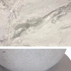 Tavolo Rotondo Design Classico,Ø140 e piano HPL - Ottocento by Slide Viadurini