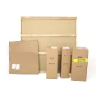 Tavolo Rotondo Fisso con Piano in Ceramica Made in Italy - Forbici  Viadurini