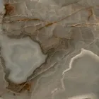 Tavolo Rotondo Fisso in Ceramica e Acciaio Made in Italy - Forbice Viadurini