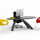 Tavolo / scrivania da ufficio di design Jatz II made in Italy  Viadurini