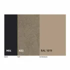 Tavolo Tondo da Pranzo Allungabile a 165 cm con Piano in Ceramica - Pistolero Viadurini