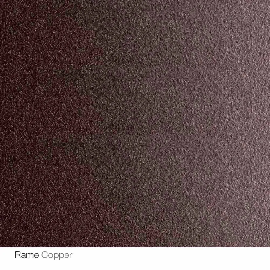 Tavolo tondo di design d.160 piano in cristallo made in Italy Cristal Viadurini