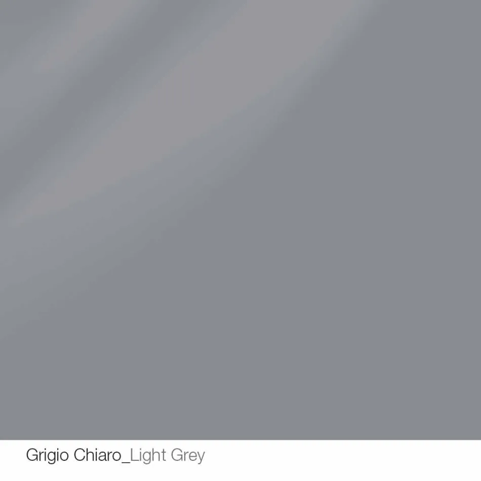 Tavolo tondo di design d.160 piano in cristallo made in Italy Cristal Viadurini