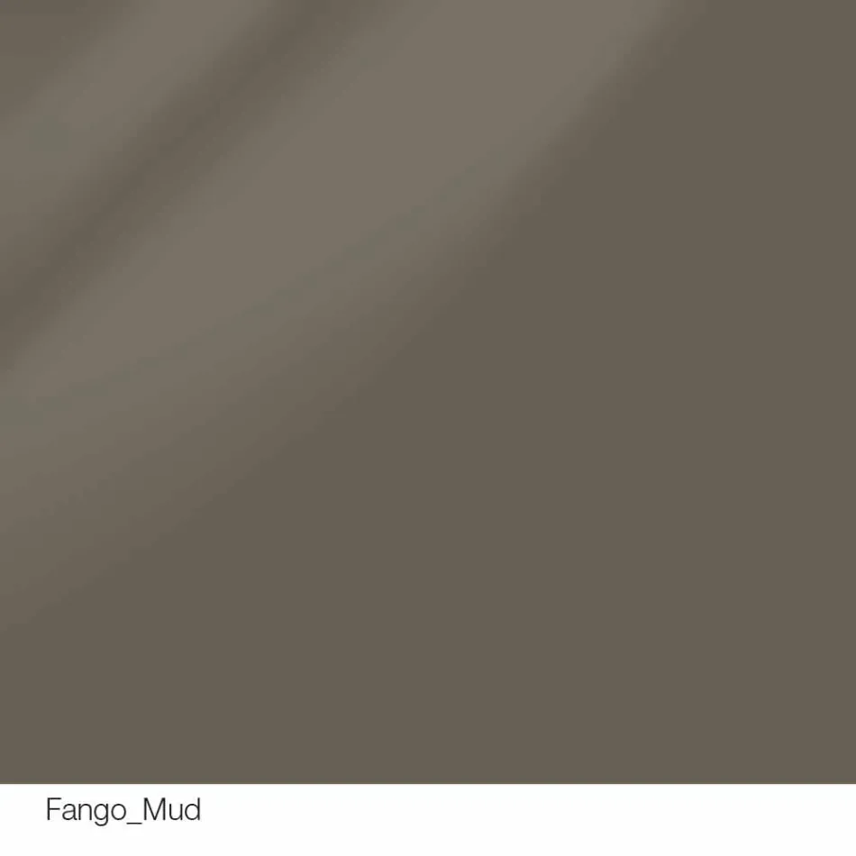 Tavolo tondo di design d.160 piano in cristallo made in Italy Cristal Viadurini