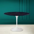 Tavolo Tulip Eero Saarinen H 73 in Ceramica Noir Laurent Made in Italy - Scarlet