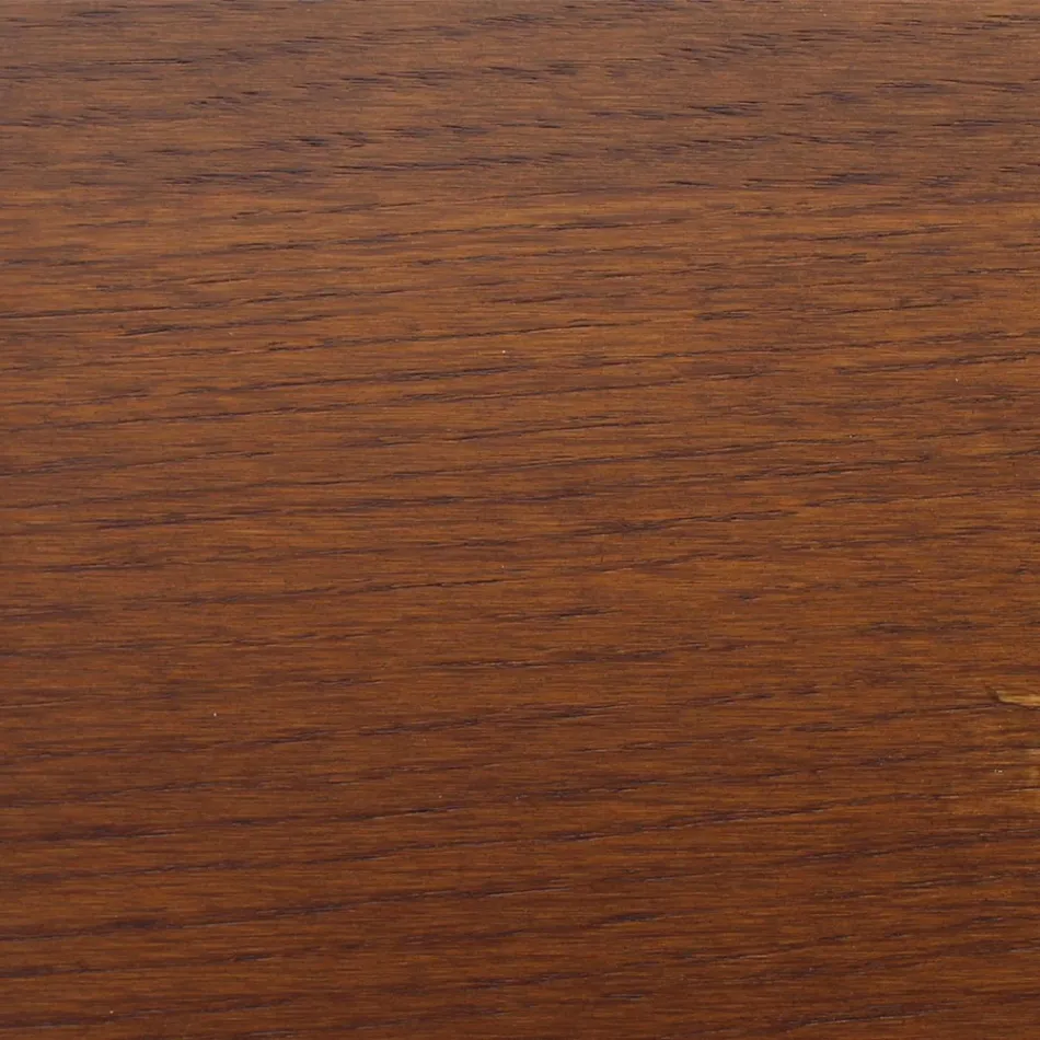 Tavolo Tulip Eero Saarinen H 73 Ovale in Rovere Tinto Noce Scuro Made in Italy - Scarlet Viadurini