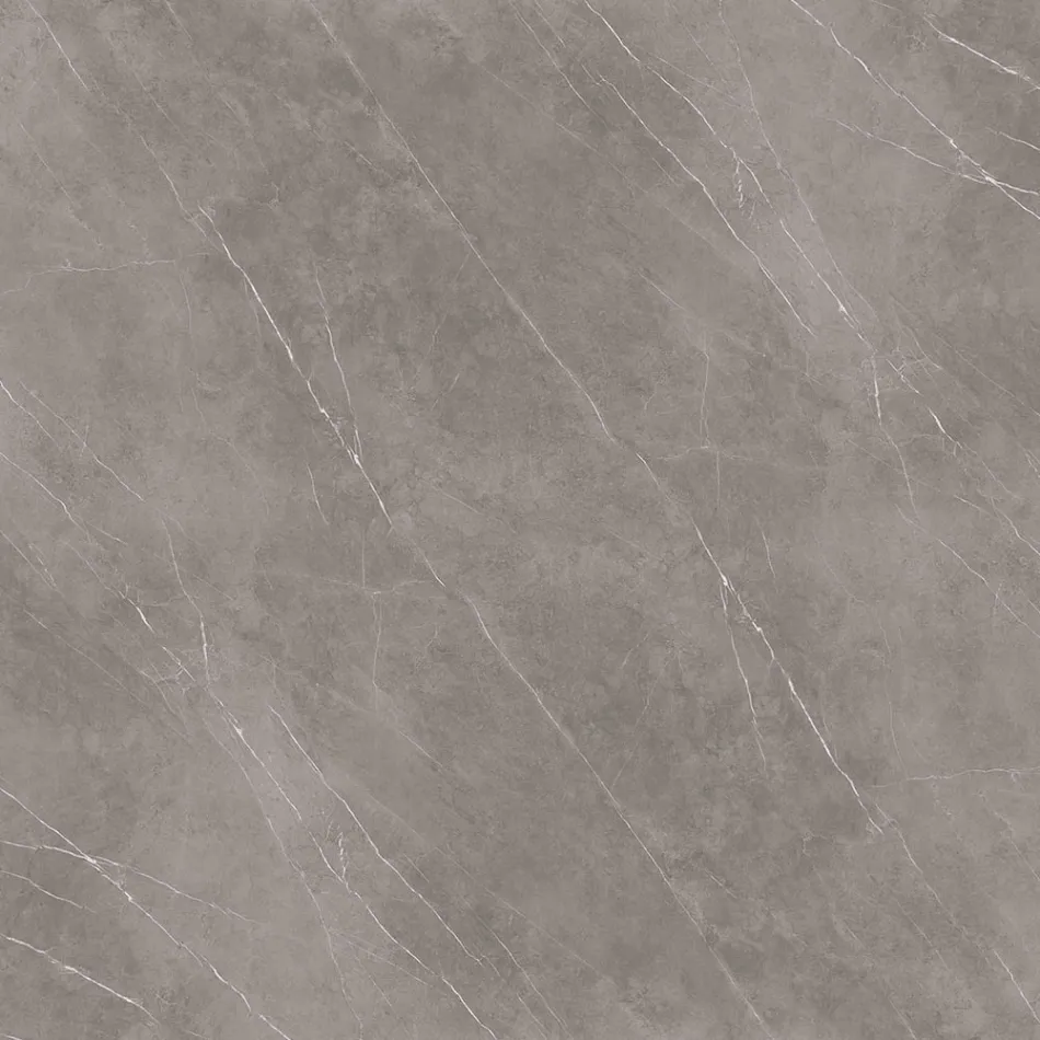 Tavolo Tulip Eero Saarinen H 73 Rotondo in Ceramica Pietra Grey Made in Italy - Scarlet Viadurini