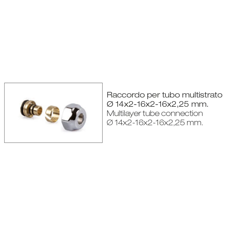 Termoarrdo Idraulico in Acciao al Carbonio Nero Made in Italy - Raggio Viadurini