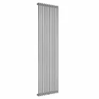Termoarredo a Parete Verticale in Acciaio Design Moderno 1017 Watt - Zigolo Viadurini