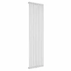 Termoarredo a Parete Verticale in Acciaio Design Moderno 1017 Watt - Zigolo Viadurini