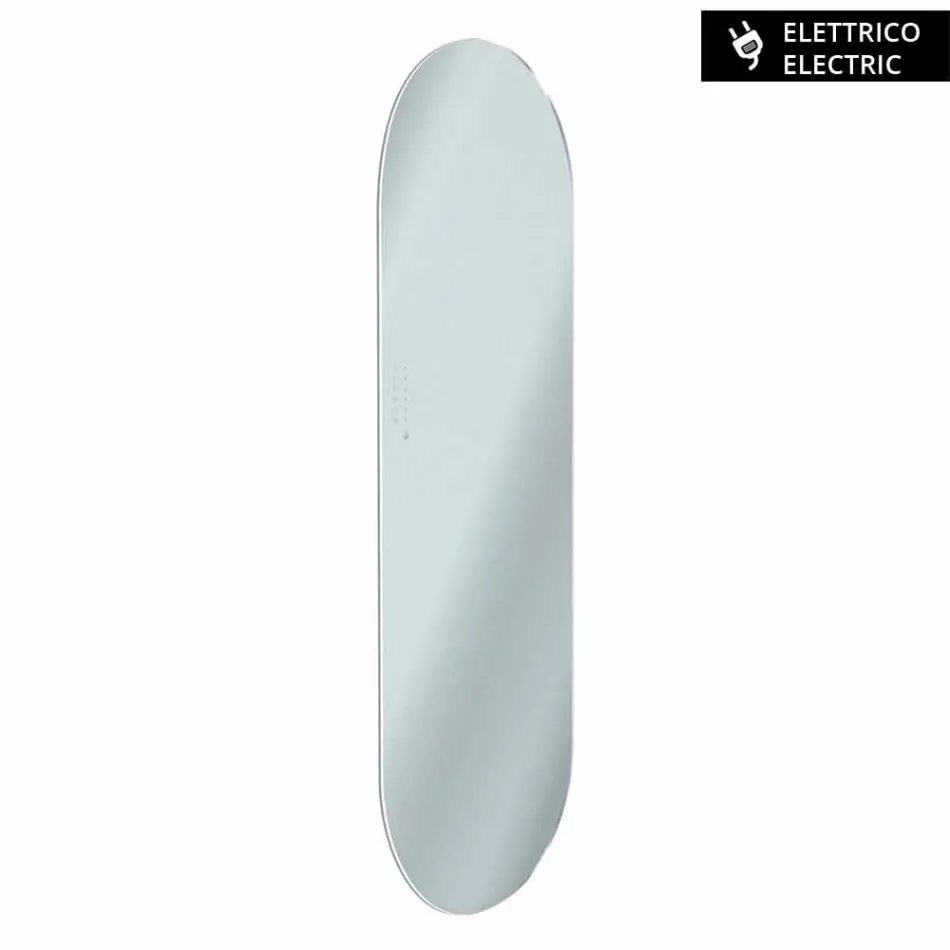 Termoarredo design elettrico in vetro temperato Brian, made in Italy Viadurini