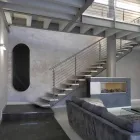 Termoarredo design elettrico in vetro temperato Brian, made in Italy Viadurini