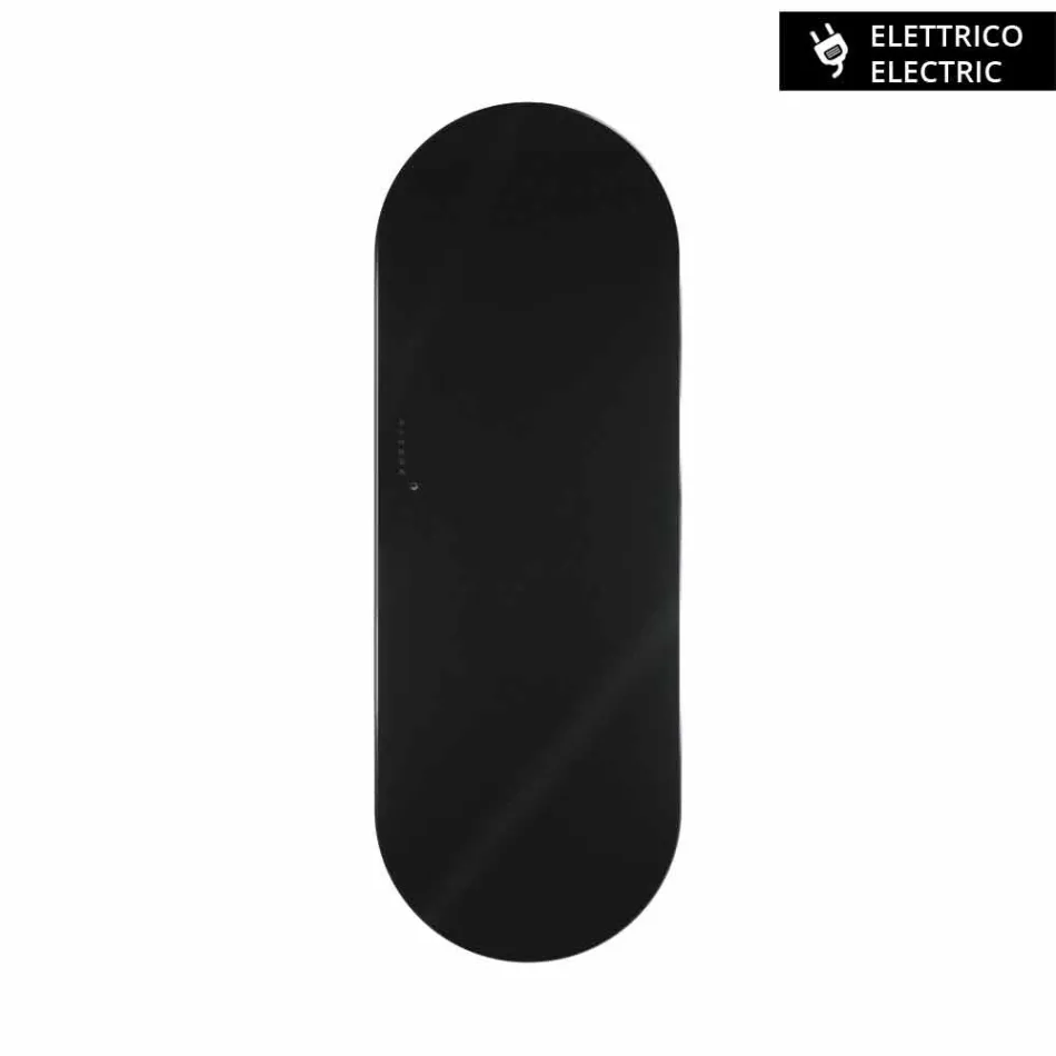 Termoarredo design elettrico in vetro temperato Brian, made in Italy Viadurini