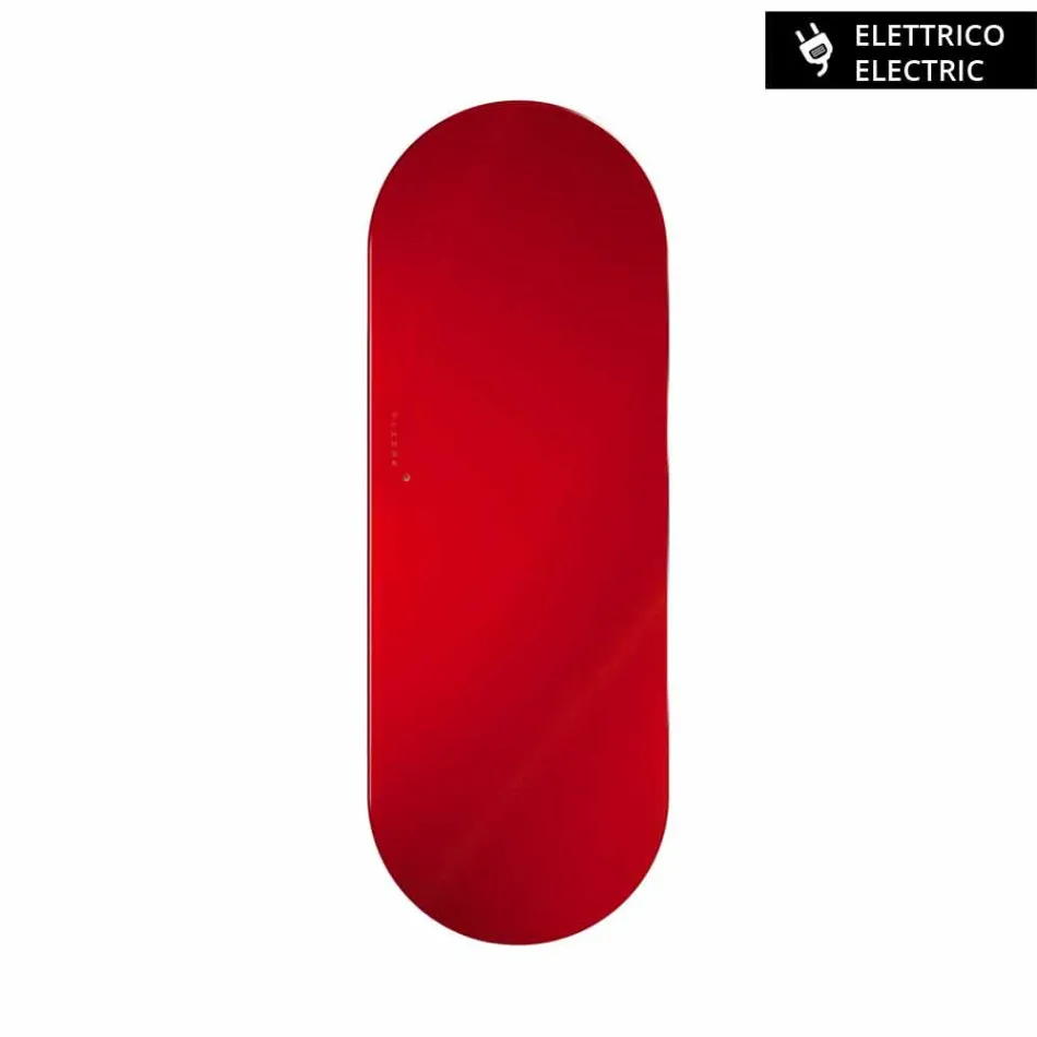 Termoarredo design elettrico in vetro temperato Brian, made in Italy Viadurini