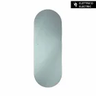 Termoarredo design elettrico in vetro temperato Brian, made in Italy Viadurini