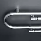 Termoarredo design Graffe idraulico con finitura cromata by Scirocco H Viadurini