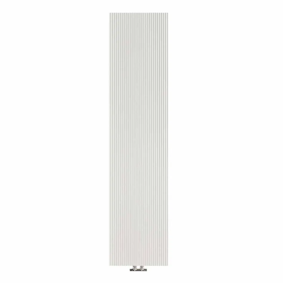 Termoarredo Design Verticale Idraulico a Parete in Acciaio a 900 W - 1000Righe Viadurini