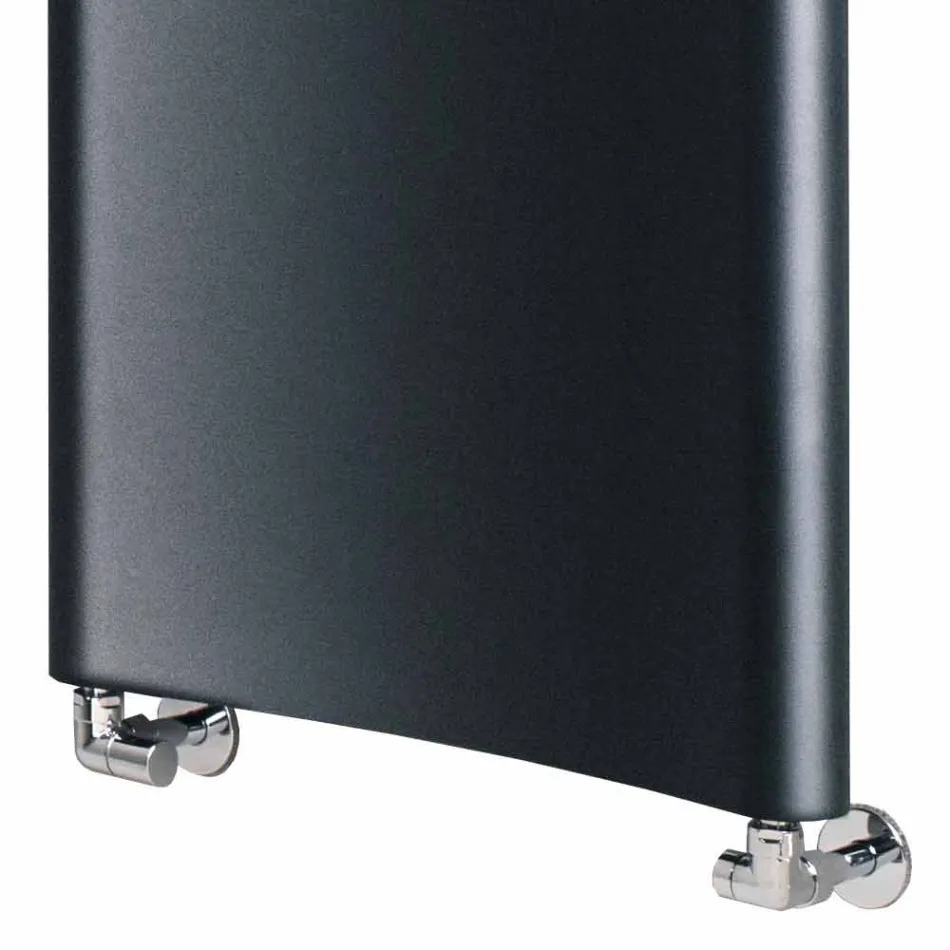 Termoarredo Design Verticale Idraulico in Alluminio fino 1061 Watt - Bent Viadurini