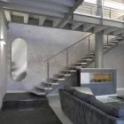 Termoarredo elettrico a specchio fino a 1500 Watt Brian Viadurini