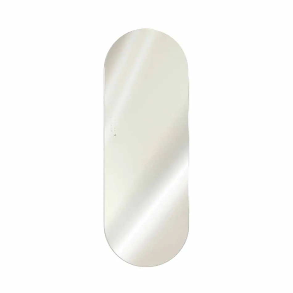 Termoarredo elettrico a specchio fino a 1500 Watt Brian Viadurini