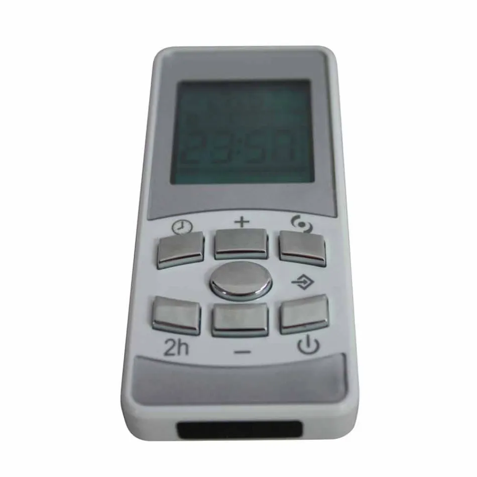 Termoarredo elettrico a specchio fino a 1500 Watt Brian Viadurini