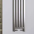 Termoarredo elettrico cromato di design New Dress by Scirocco H Viadurini
