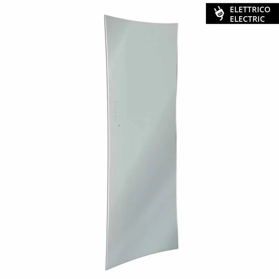 Termoarredo elettrico da parete in vetro temperato Barry Viadurini