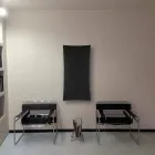 Termoarredo elettrico da parete in vetro temperato Barry Viadurini