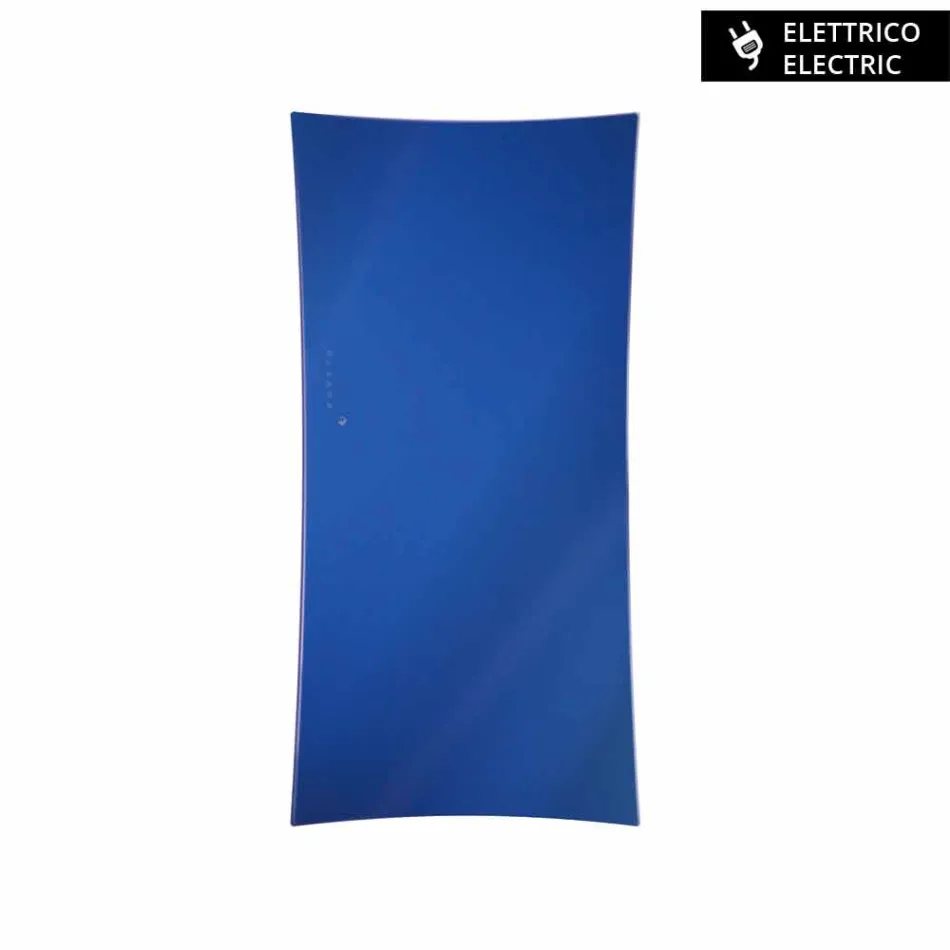 Termoarredo elettrico da parete in vetro temperato Barry Viadurini