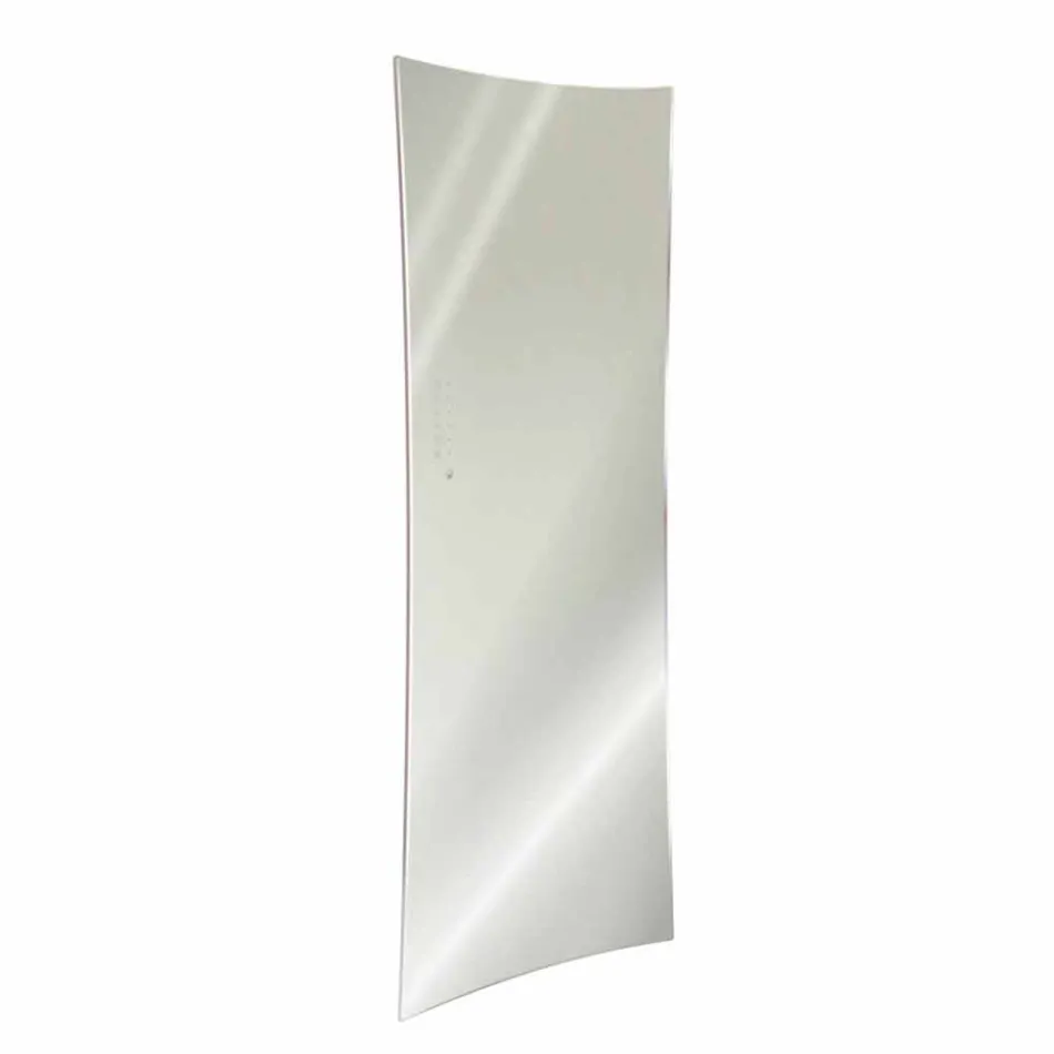 Termoarredo elettrico design finitura a specchio fino 1500W Barry Viadurini