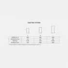 Termoarredo elettrico di design con foto in vetro temperato Barry Viadurini