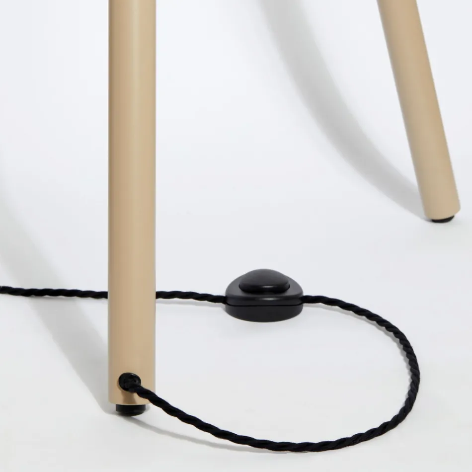 Termoarredo Elettrico Free-Standing in Acciaio con Interruttore a Pedale - Tree Viadurini