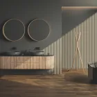 Termoarredo Elettrico Free-Standing in Acciaio con Interruttore a Pedale - Tree Viadurini