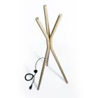 Termoarredo Elettrico Free-Standing in Acciaio con Interruttore a Pedale - Tree Viadurini