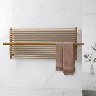 Termoarredo Elettrico in Acciaio al Carbonio Beige Made in italy - Solaris Viadurini