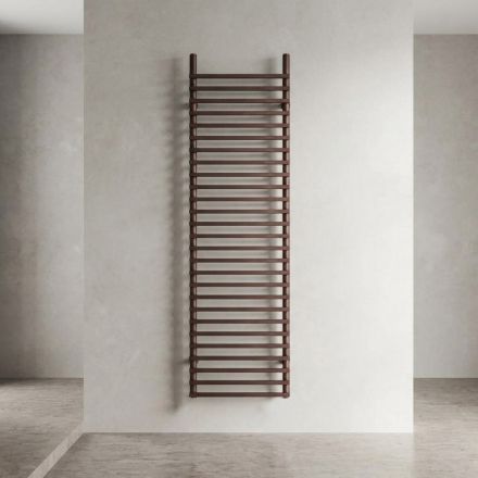 Termoarredo Elettrico in Acciaio al Carbonio Marrone Rame Made in Italy - Ignis Viadurini