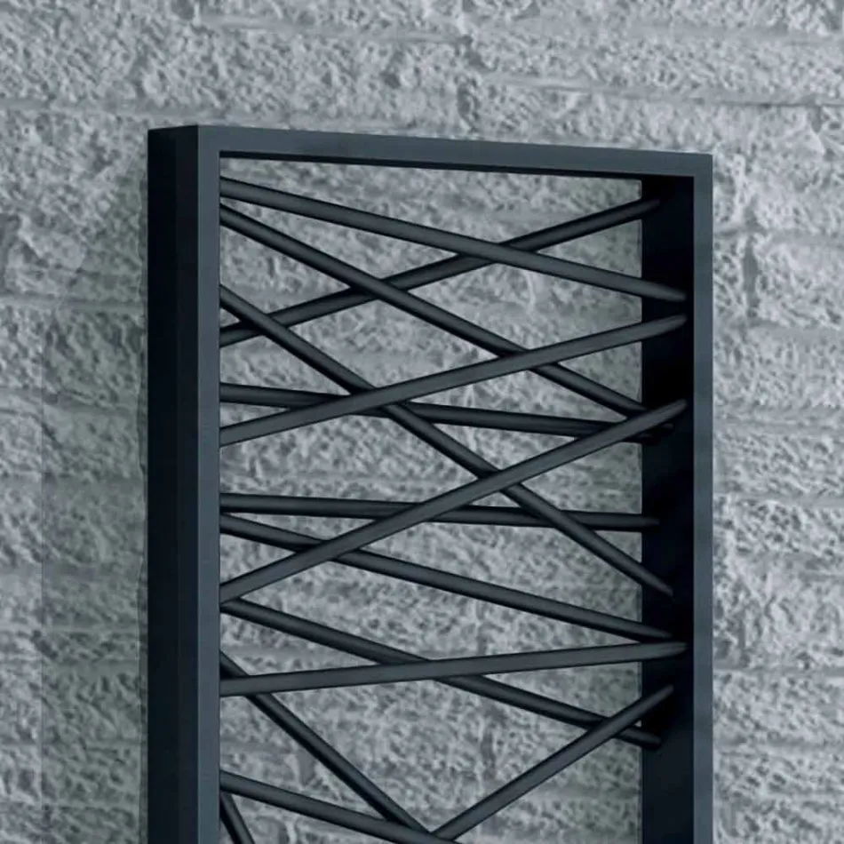 Termoarredo elettrico in acciaio,stile metropolitano Mikado Scirocco H Viadurini