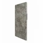 Termoarredo elettrico in vetro temperato, finitura in pietra Jonny Viadurini