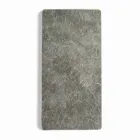 Termoarredo elettrico in vetro temperato, finitura in pietra Jonny Viadurini