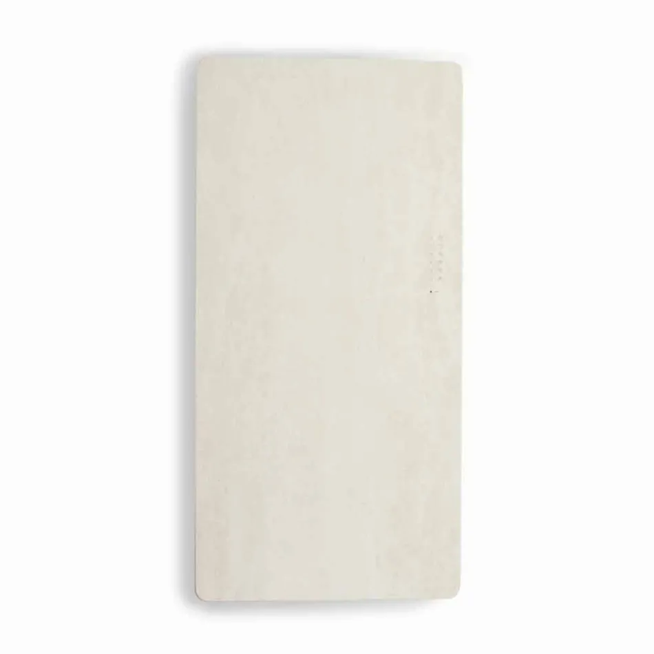 Termoarredo elettrico in vetro temperato, finitura in pietra Jonny Viadurini