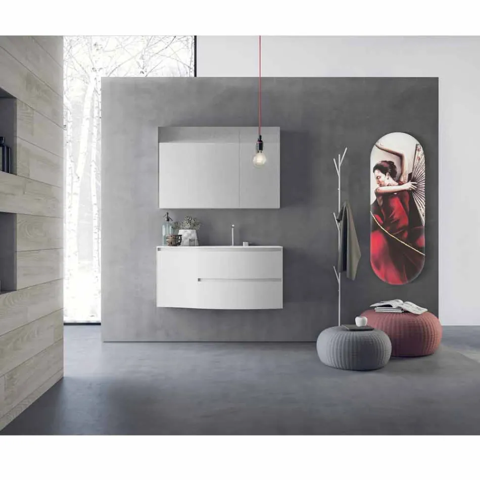 Termoarredo elettrico moderno personalizzabile con foto Brian Viadurini