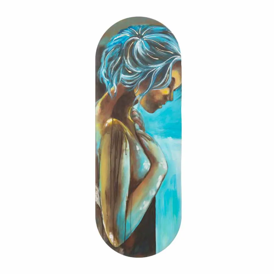 Termoarredo elettrico moderno personalizzabile con foto Brian Viadurini