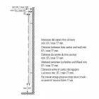 Termoarredo Elettrico per il Bagno Design Moderno a Parete a 400 W - Pavone Viadurini