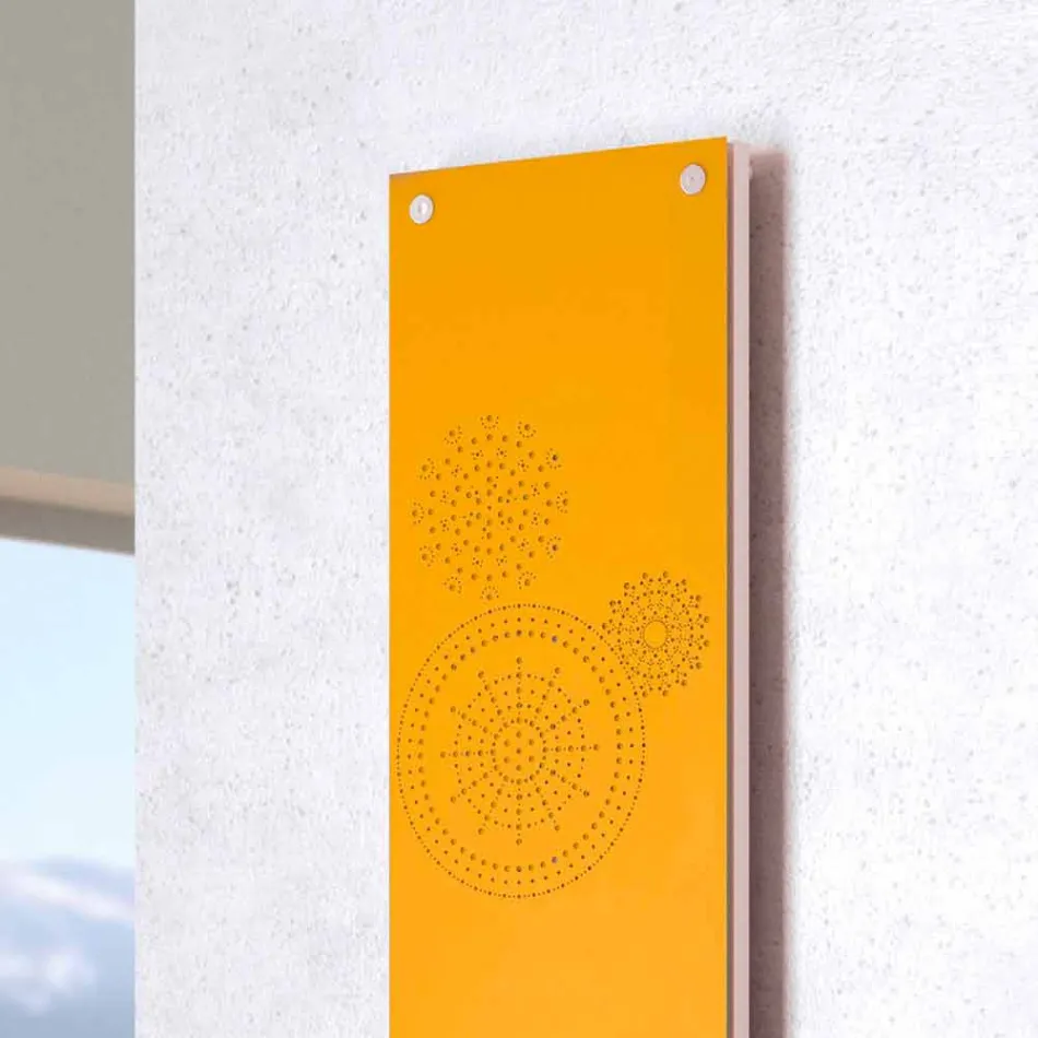 Termoarredo elettrico verticale con cover di design New Dress Scirocco H  Viadurini