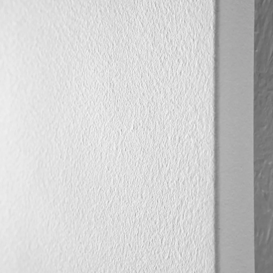 Termoarredo Ibrido di Design in Polvere di Marmo Italiano Liscio - Linee Viadurini