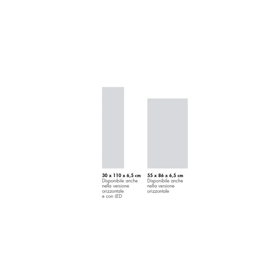 Termoarredo Ibrido in Polvere di Marmo Italiano Effetto Corten - Terraa Viadurini