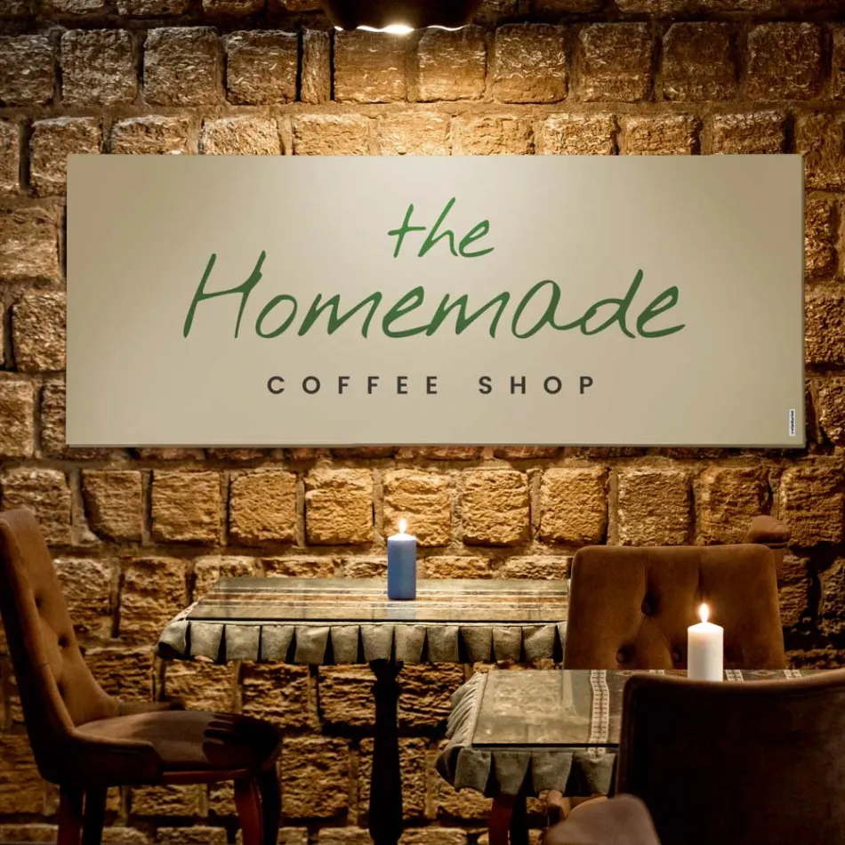 Termoarredo Ibrido Personalizzabile in Polvere di Marmo Made in Italy - Lineep Viadurini